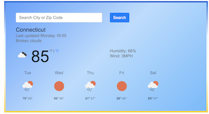 SheCodes Weather Project